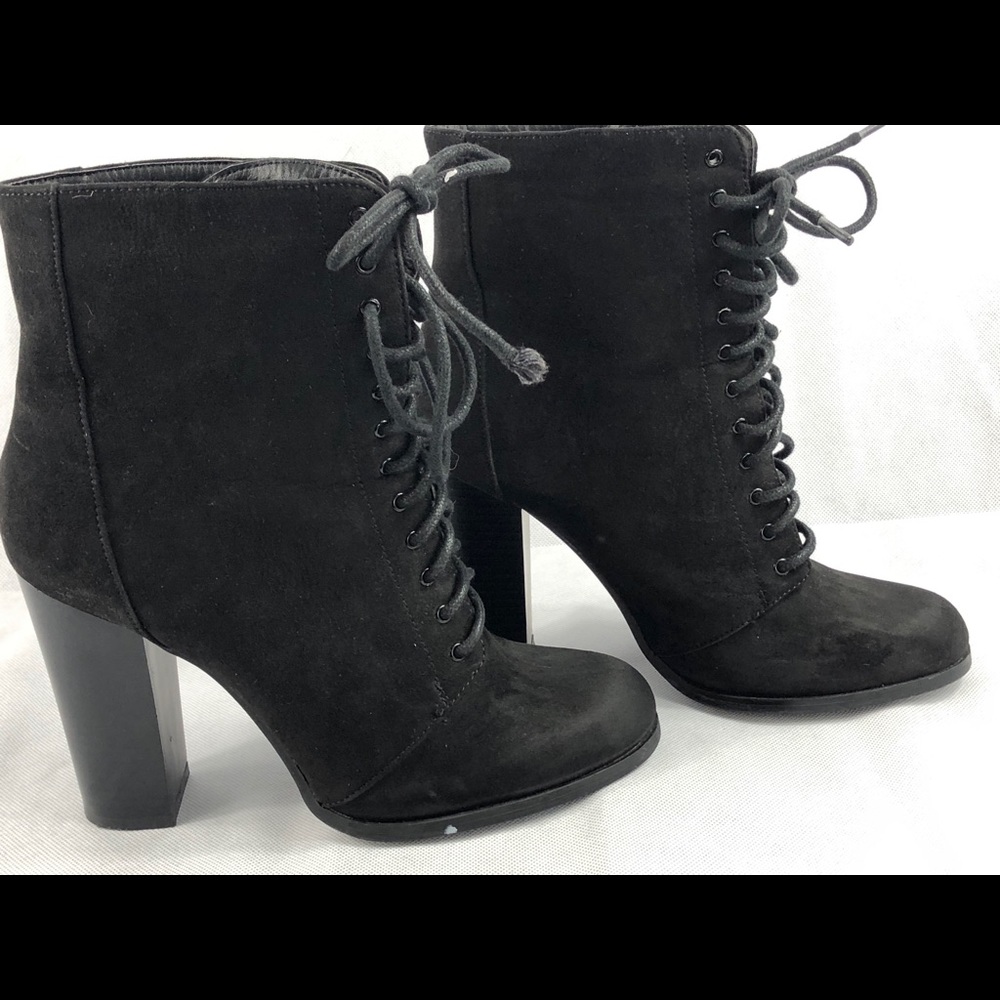 Just Fab tie up boots size 10